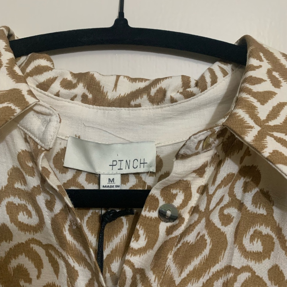 Pinch Brown and Cream Patterned Shirt - Picture 4 of 13